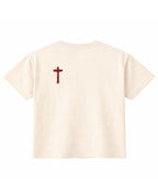Off White Boxy Fit T-shirt Back Design