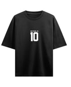 Black Oversized T-shirt Front Design